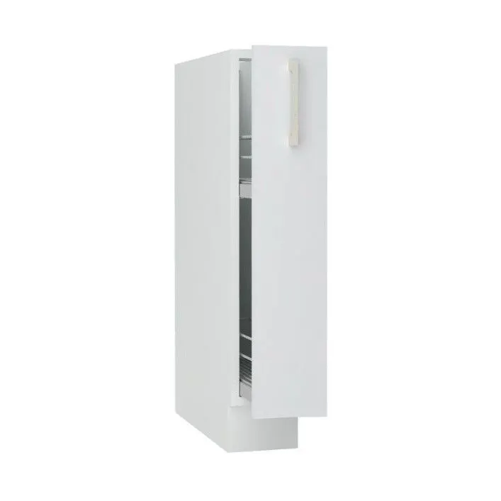 Szafka kuchenna stojąca CARGO 15 NATALIA D15 jasnoszara z koszem | MIRAT.  kolekcja NATALIA