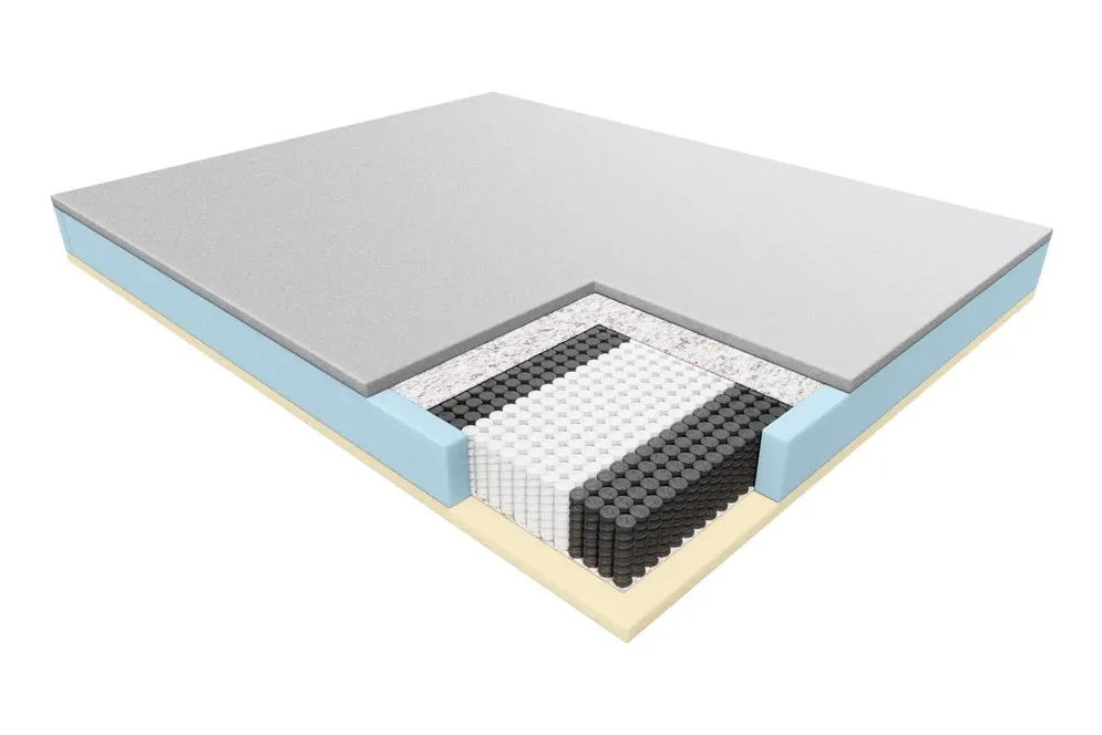 Materac kieszeniowy NIOBE 100x200 siedmiostrefowy | MIRAT.