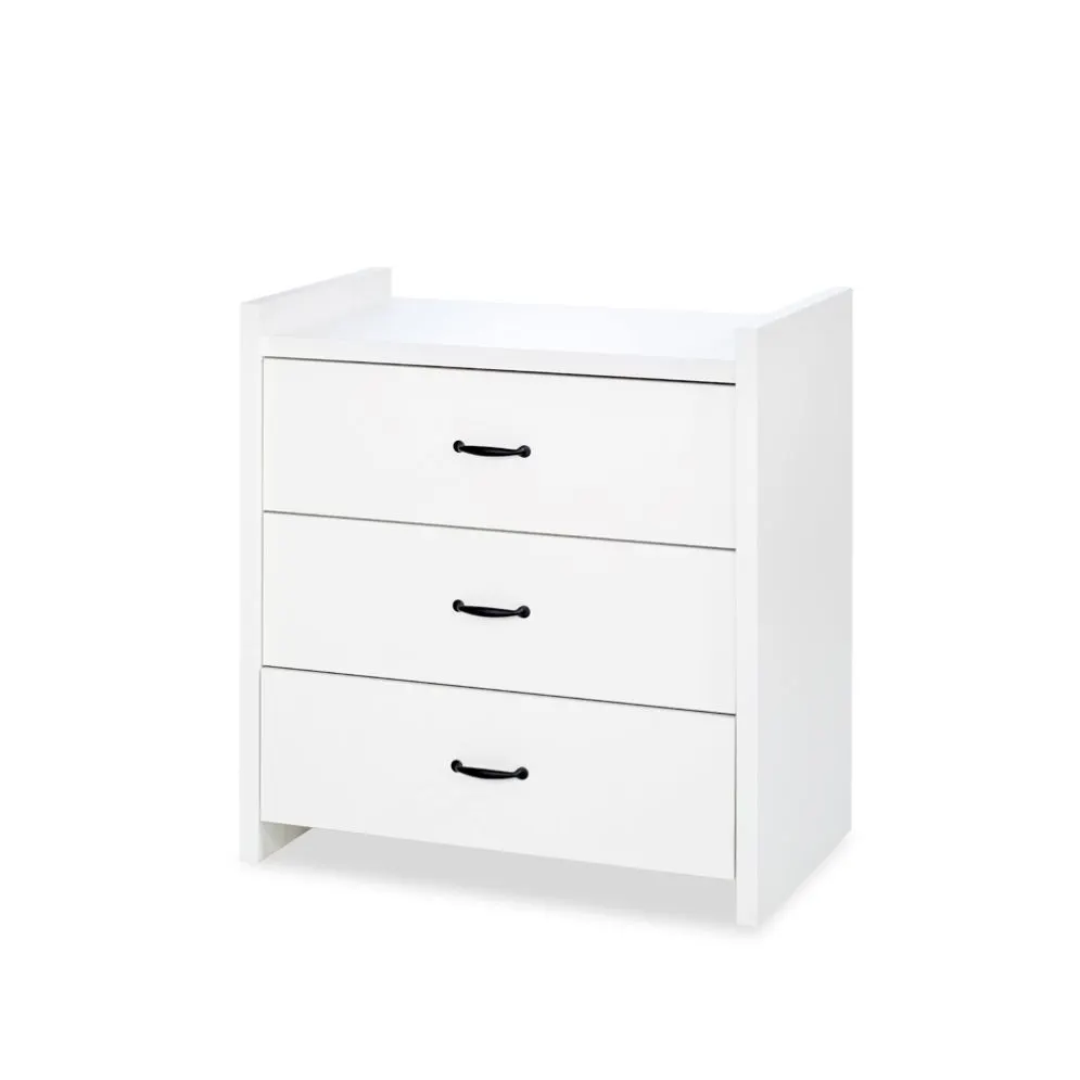 Komoda dla dzieci AMELIA biała z szufladami w stylu skandynawskim I sklep meblowy MIRAT.  kolekcja AMELIA