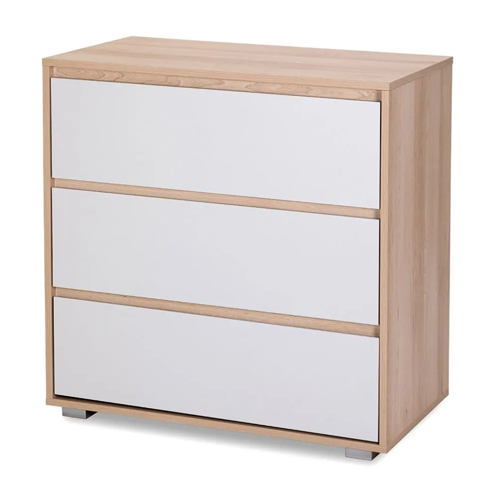 Komoda dla dzieci DALIA 80cm antracyt/dąb pojemna I sklep meblowy MIRAT. styl SKANDYNAWSKI kolekcja DALIA