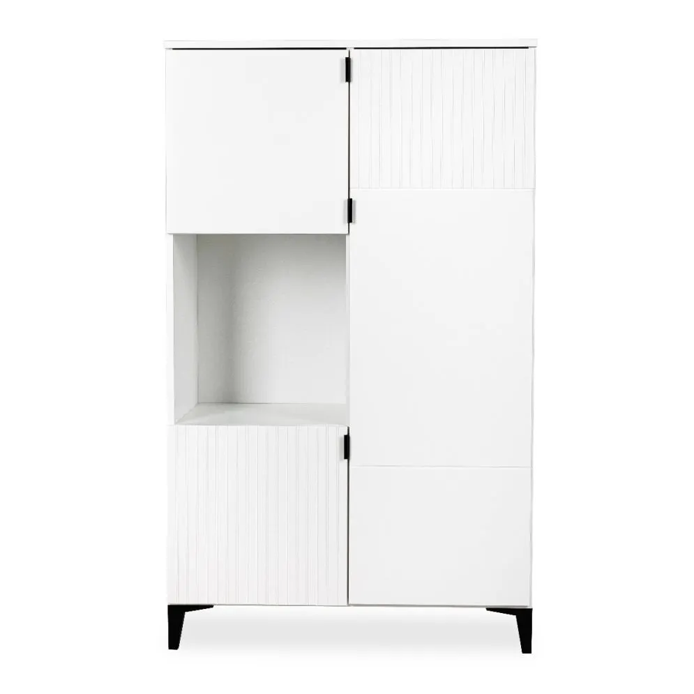 Komoda dla dzieci MIA MAXI biała/czarna polskiej produkcji I sklep meblowy MIRAT.  kolekcja MIA