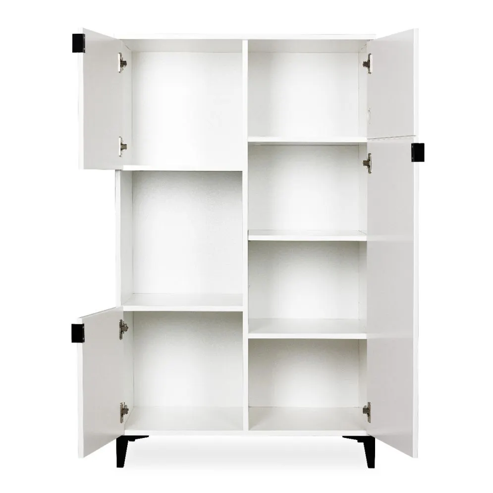 Komoda dla dzieci MIA MAXI biała/czarna polskiej produkcji I sklep meblowy MIRAT.  kolekcja MIA