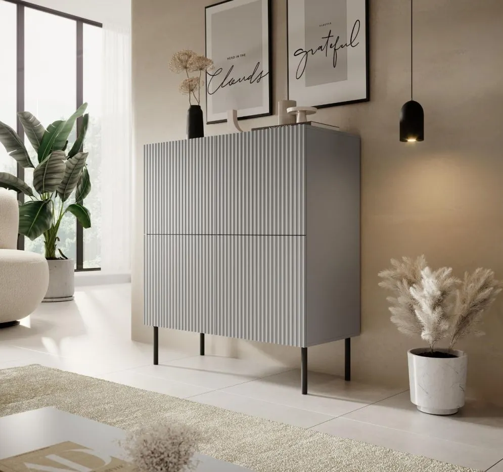 Komoda ASENSIO KM-2 ryflowana I sklep meblowy MIRAT.  kolekcja ASENSIO