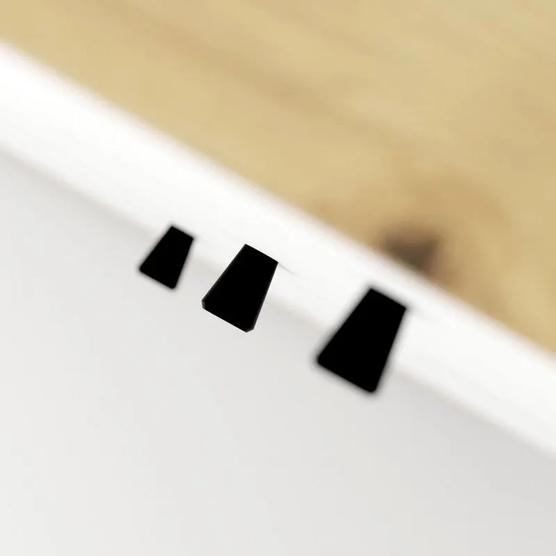 Komoda BILBAO 1D/3S dąb artisan/biały mat w stylu skandynawskim | sklep MIRAT styl RYFLOWANY, SKANDYNAWSKI kolekcja BILBAO