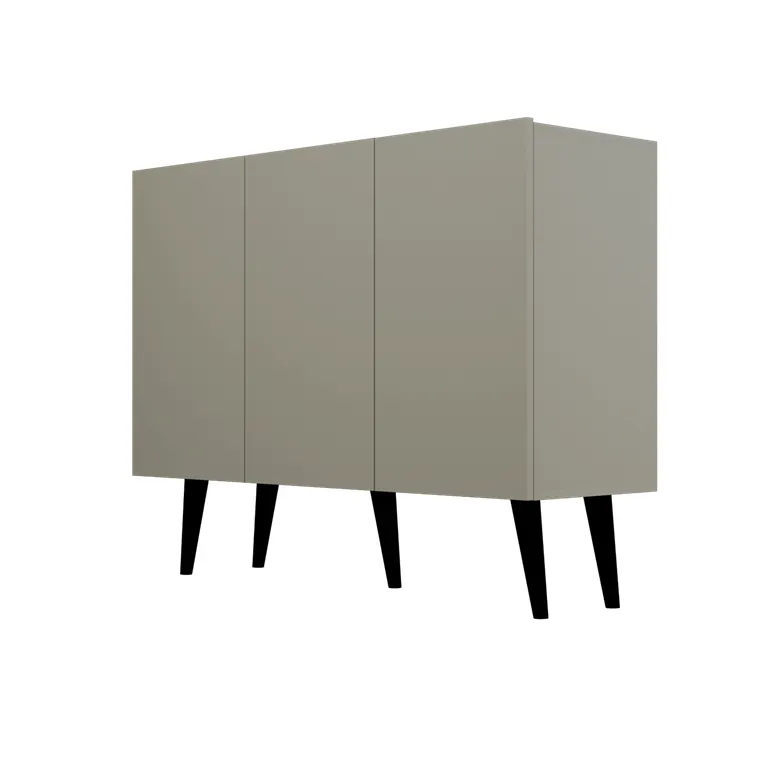 Komoda TORONTO szara z drzwiczkami I sklep meblowy MIRAT. styl SKANDYNAWSKI kolekcja TORONTO