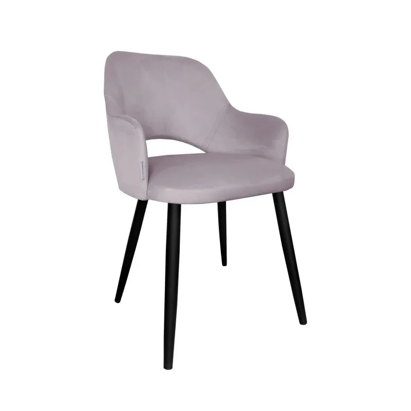 Krzesło NAPO VELVET jasno różowe welurowe I sklep meblowy MIRAT. styl LOFT