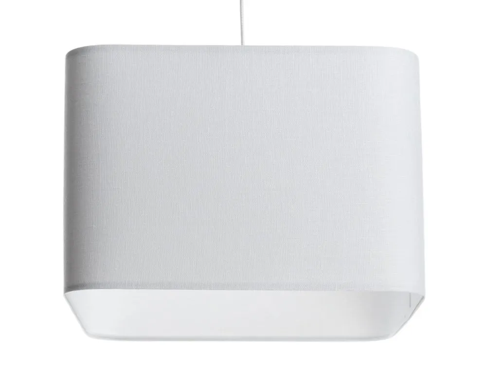 Lampa wisząca KWADRO LEN 008-40w25 biała kwadratowa I sklep meblowy MIRAT.