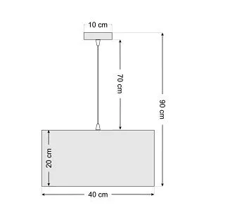 Lampa wisząca KWADRO SUE 40w20 granatowa/złota ręcznie wykonana I sklep meblowy MIRAT.  kolekcja KWADRO-BPS