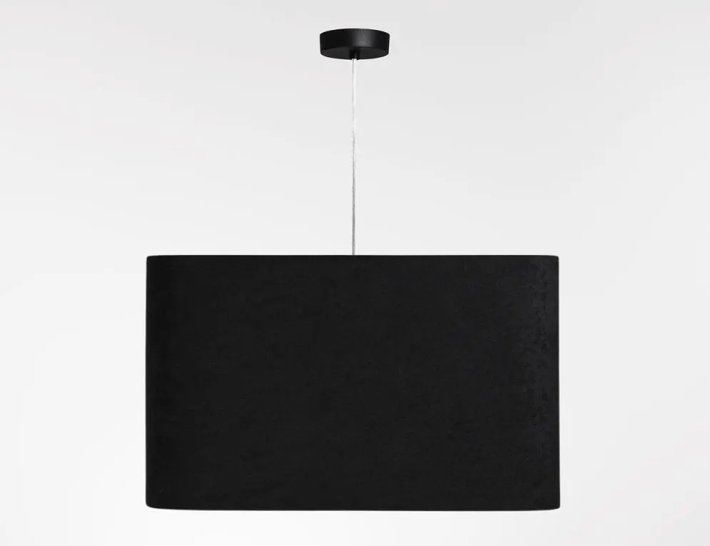 Lampa wisząca KWADRO SUE 40w25 czarna/złota welurowa I sklep meblowy MIRAT.  kolekcja KWADRO-BPS