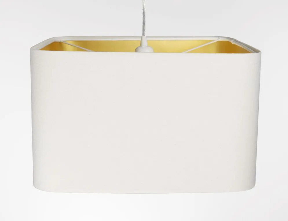 Lampa wisząca KWADRO SUE 40w30 biała/złota ręcznie wykonana I sklep meblowy MIRAT.  kolekcja KWADRO-BPS