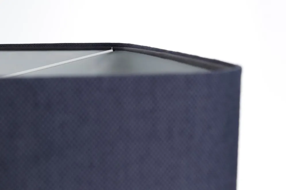 Lampa wisząca KWADRO DUO 008 51x47cm granatowa/szara polska I sklep meblowy MIRAT.