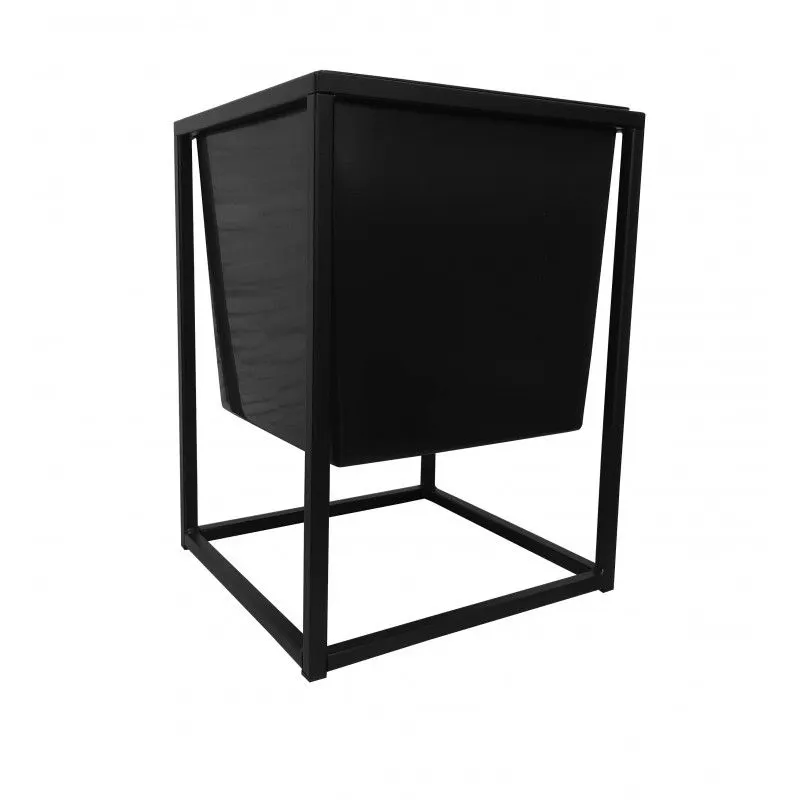 Kwietnik LAURA 25x25x35cm czarny stojący I sklep meblowy MIRAT. styl LOFT