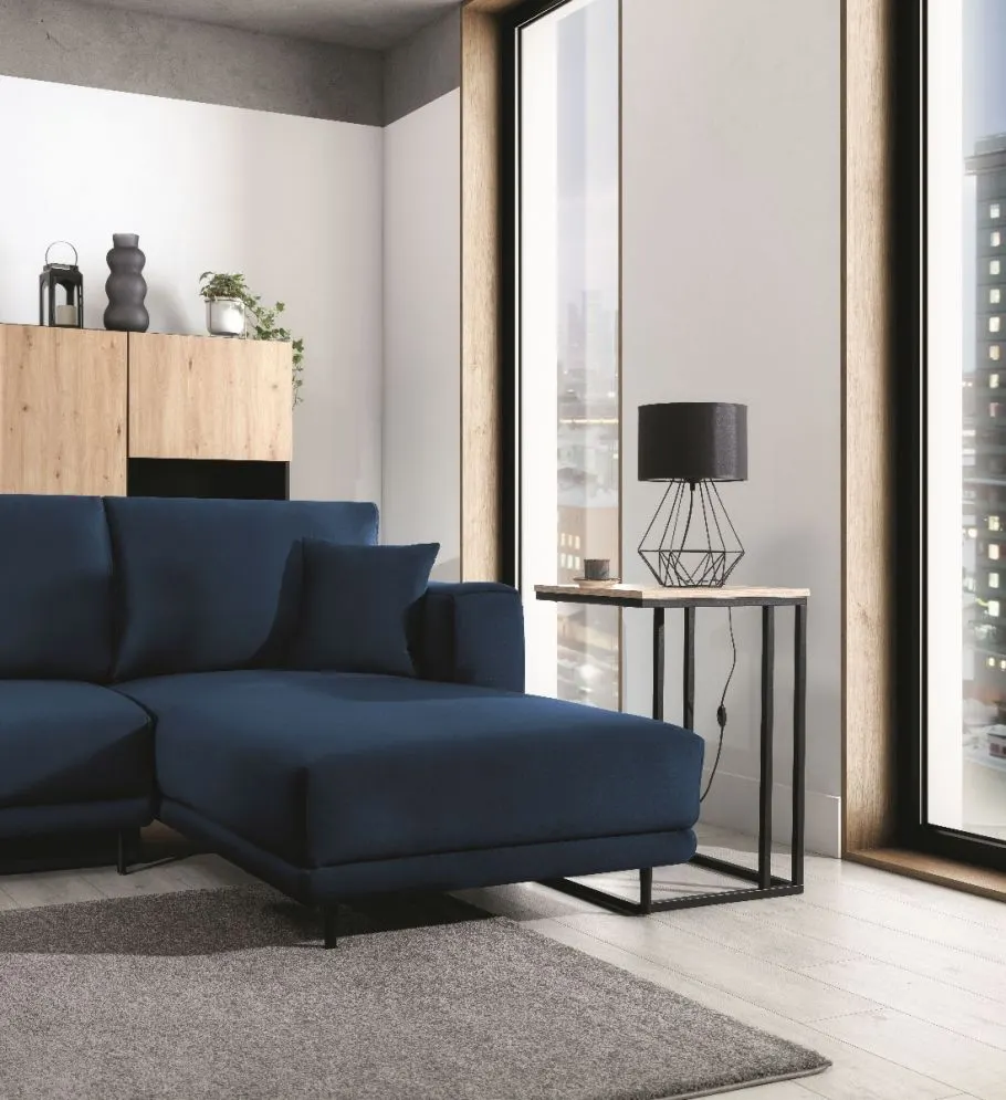 Lampa stołowa BENIGNE czarna w stylu loft I sklep meblowy MIRAT.