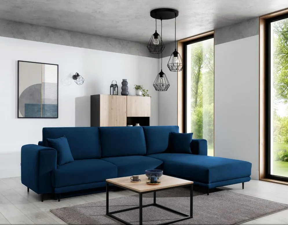 Lampa wisząca BENDINNI II czarna metalowa I sklep meblowy MIRAT.