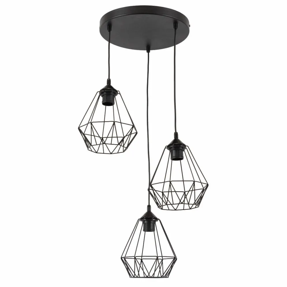 Lampa wisząca BENDINNI II czarna metalowa I sklep meblowy MIRAT.
