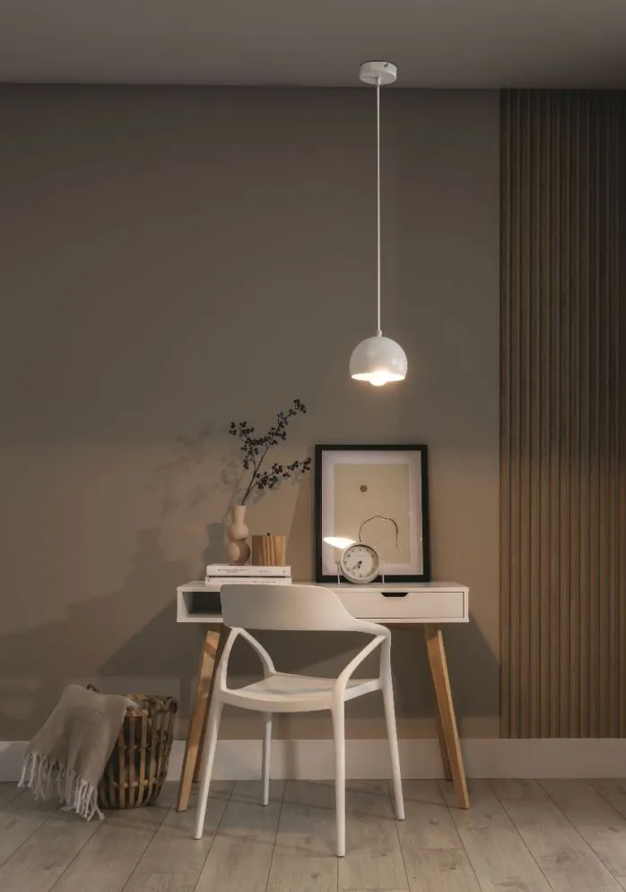 Lampa wisząca CALLIDE I biała nowoczesna I sklep meblowy MIRAT.