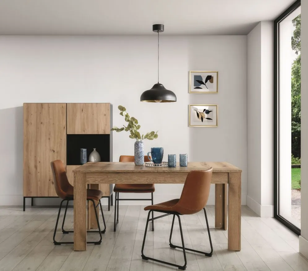 Lampa wisząca DESOLO czarna/złota w stylu loft I sklep meblowy MIRAT.