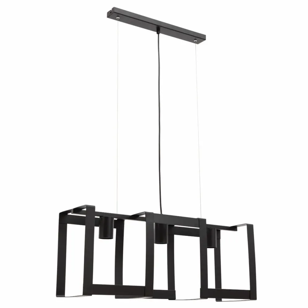 Lampa wisząca GIORRI II czarna metalowa nowoczesna I sklep meblowy MIRAT.