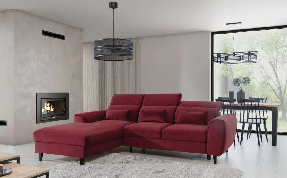 Lampa wisząca ORABELA I czarna w kształcie walca I sklep meblowy MIRAT.