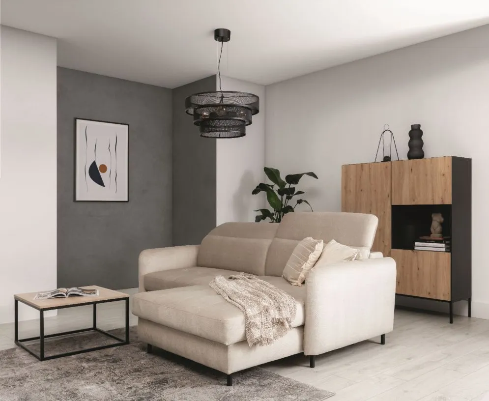 Lampa wisząca ORABELA II czarna potrójna metalowa I sklep meblowy MIRAT.