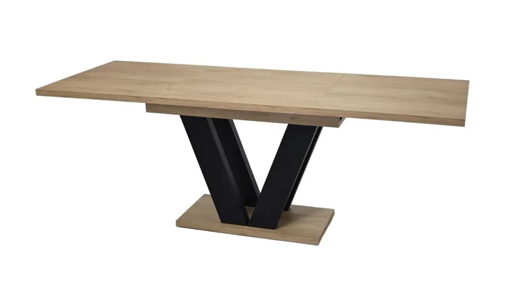 Stół rozkładany LARA 130(210)x80 dąb cremona loft I sklep meblowy MIRAT. styl LOFT