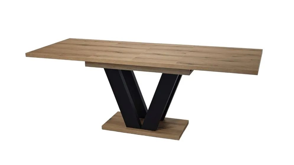 Stół rozkładany LARA 130(210)x80 dąb evoke I sklep meblowy MIRAT. styl LOFT