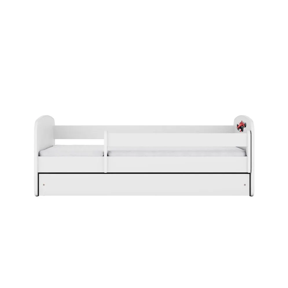 Łóżko dziecięce BABY DREAMS formuła 1 160 z barierką | MIRAT.  kolekcja BABY DREAMS