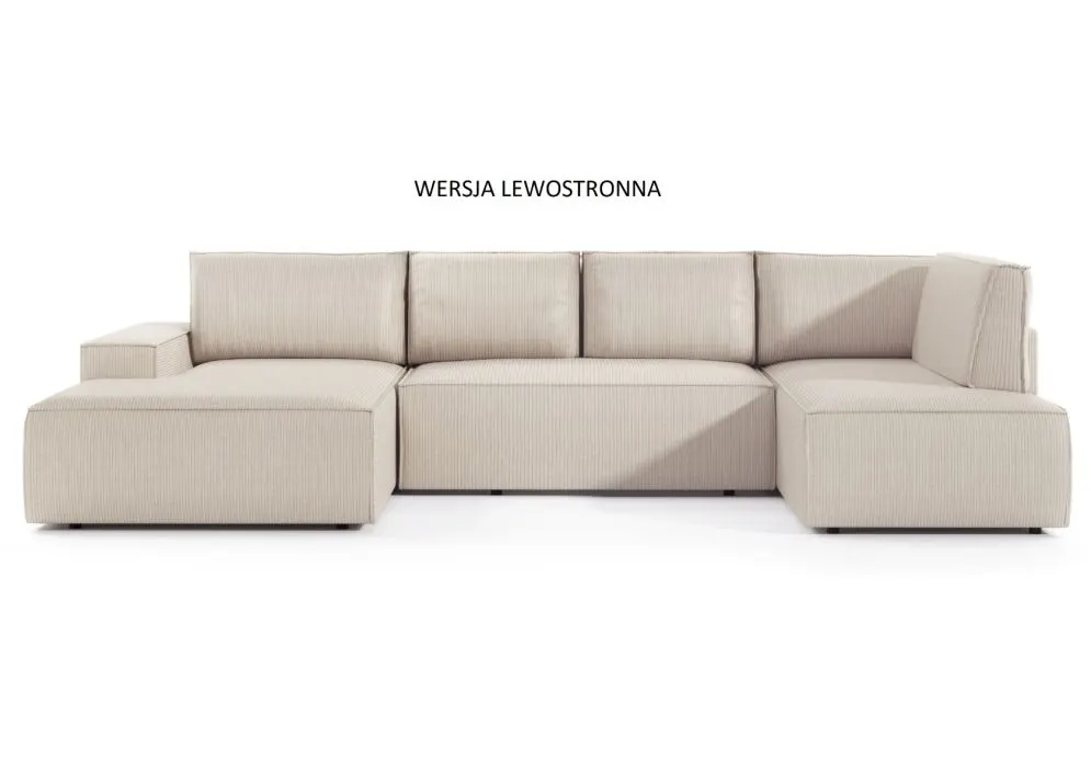 Narożnik z funkcją spania FELICIA U2-140 kremowy prawy/lewy I sklep meblowy MIRAT. kolekcja FELICIA