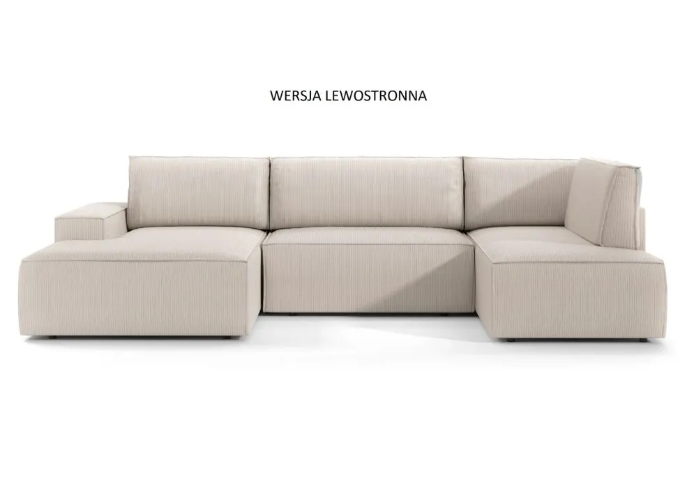 Narożnik z funkcją spania FELICIA U2-120 kremowy prawy/lewy I sklep meblowy MIRAT. kolekcja FELICIA
