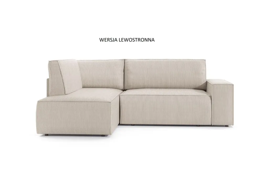Narożnik z funkcją spania FELICIA L kremowy prawy/lewy I sklep meblowy MIRAT.