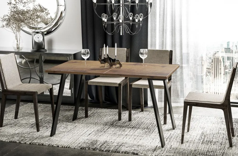 Stół rozkładany LIWIA 130(210)x80 dąb monastery polskiej produkcji I sklep meblowy MIRAT. styl LOFT