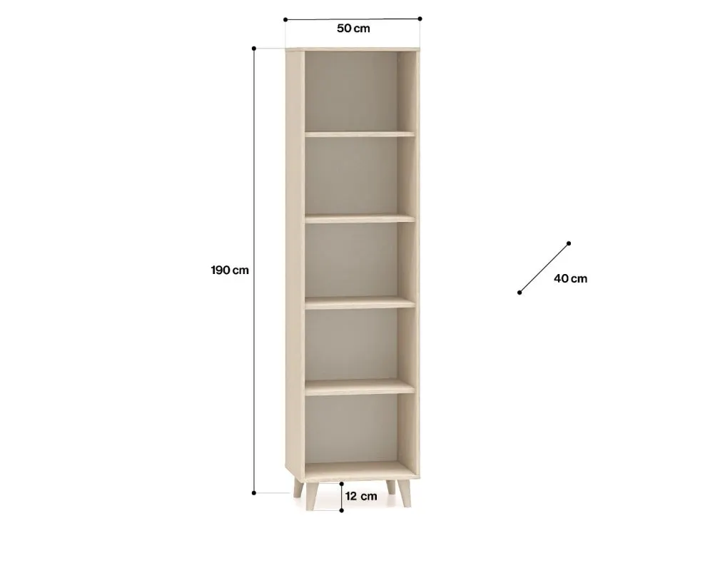 Regał MEVEL dąb jasny I sklep meblowy MIRAT. styl KLASYCZNY, SKANDYNAWSKI kolekcja MEVEL