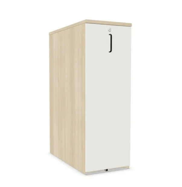 Szafka na dokumenty EASY SPACE 40cm prawa/lewa akacjowa/biała wysuwana I sklep meblowy MIRAT.