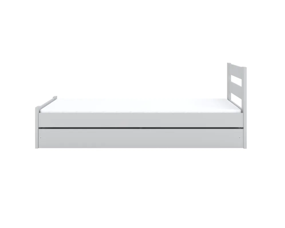Łóżko dziecięce EMIL 180x80 z szufladą białe  I sklep meblowy MIRAT. styl SKANDYNAWSKI