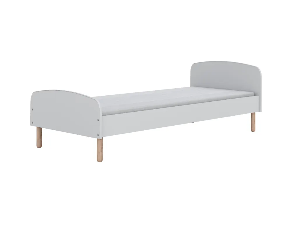 Łóżko młodzieżowe EMMA 180x80 białe I sklep meblowy MIRAT. styl SKANDYNAWSKI