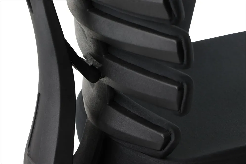 Fotel biurowy LOOP czarny z mechanizmem synchronicznym I sklep meblowy MIRAT.