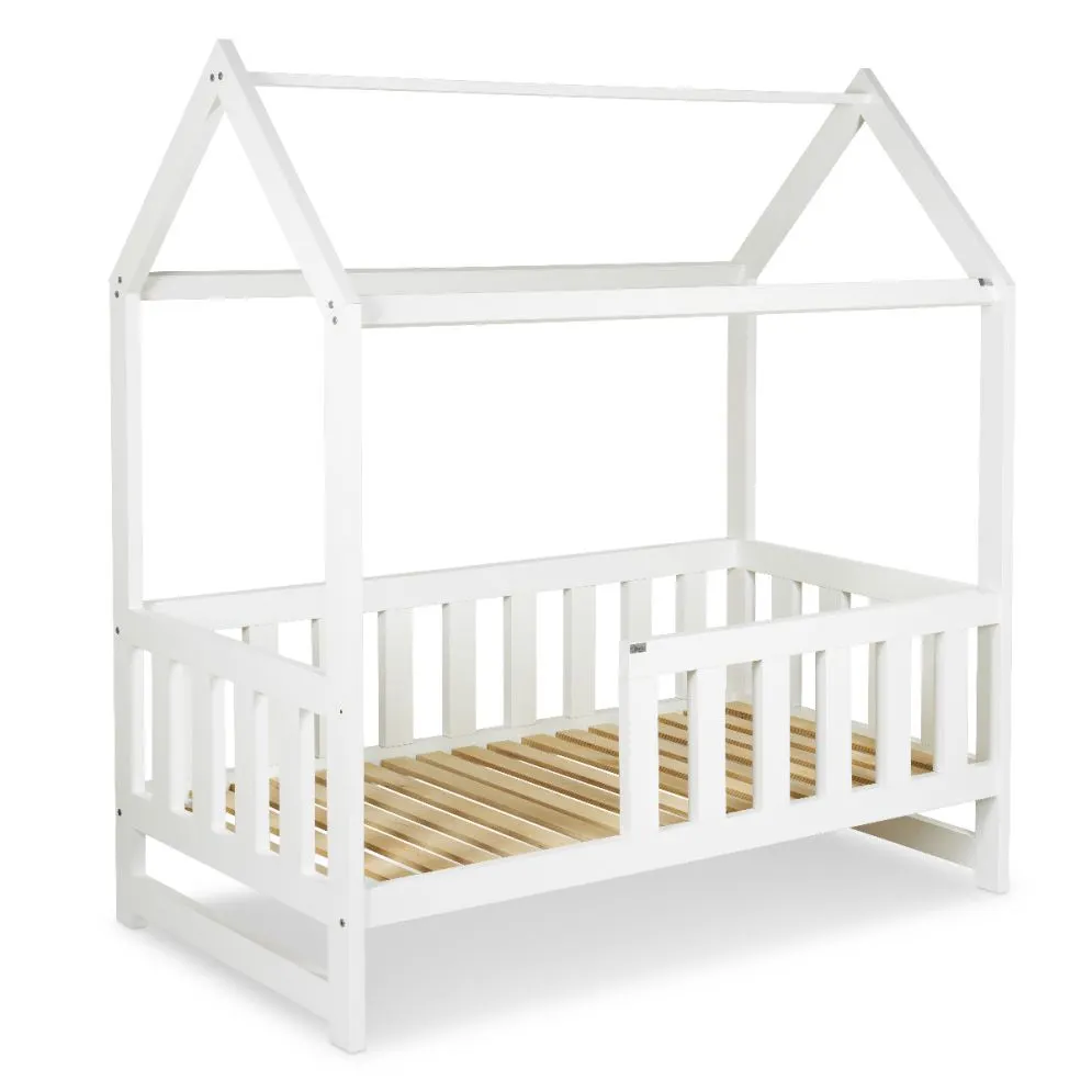 Łóżko dziecięce LIV 80x160 białe z szufladą na materac I sklep meblowy MIRAT. styl SKANDYNAWSKI