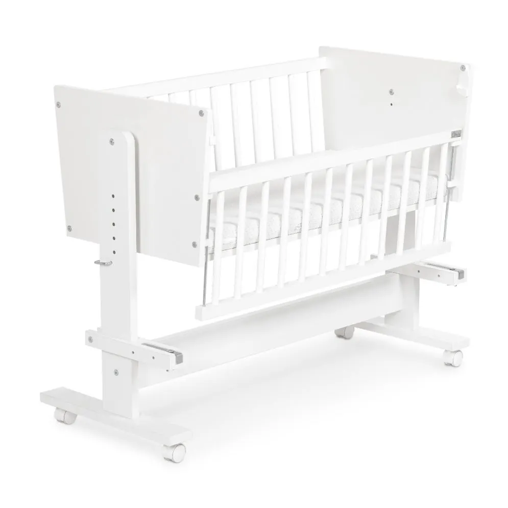 Łóżeczko kołyska KAJA 5w1 białe dostawne wielofunkcyjne I sklep meblowy MIRAT. styl SKANDYNAWSKI