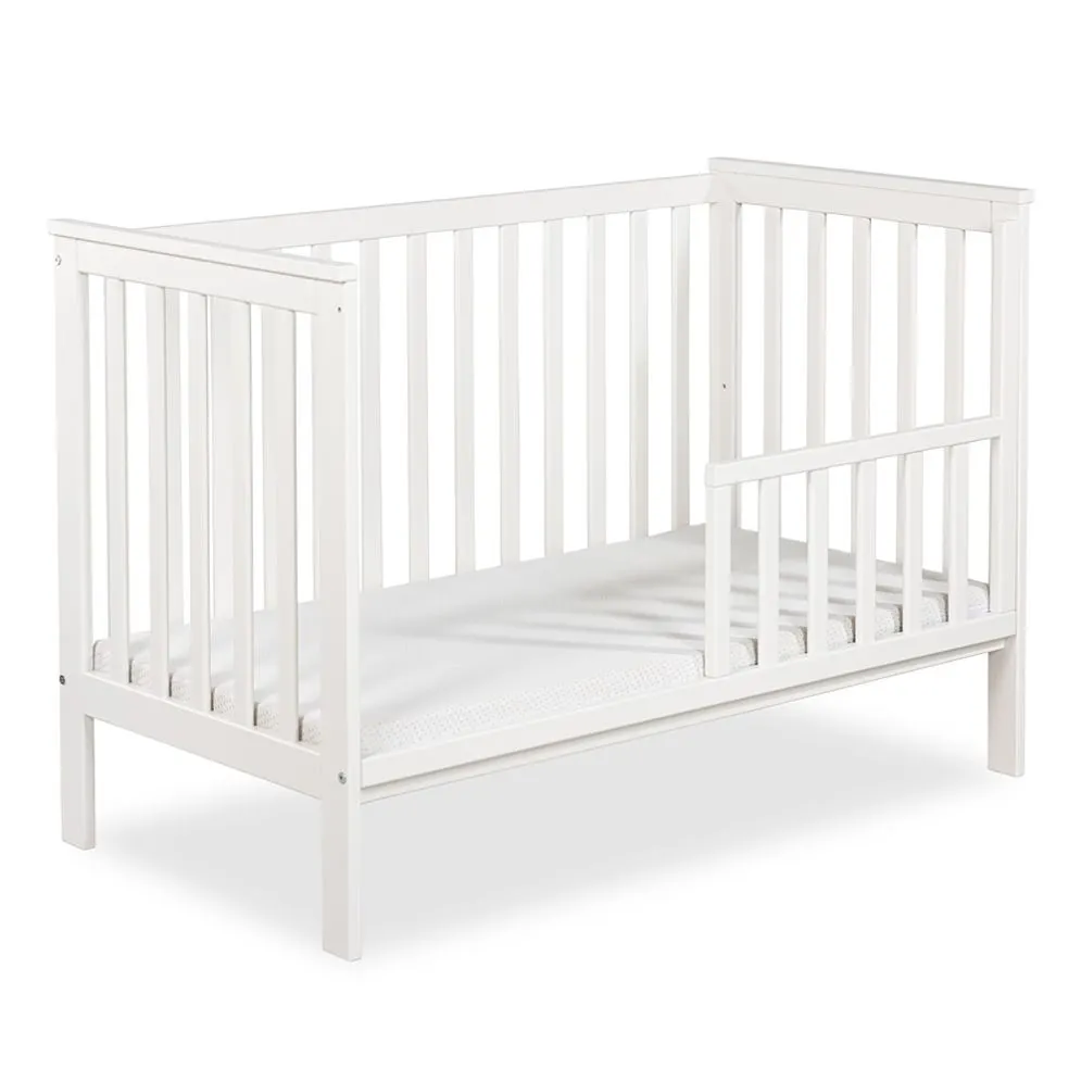 Łóżeczko dziecięce FILIP 120x60 białe sosnowe I sklep meblowy MIRAT. styl SKANDYNAWSKI