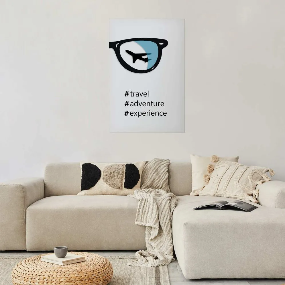 Plakat Nowe doświadczenia 21x30 cm bez ramy bez marginesu | MIRAT.