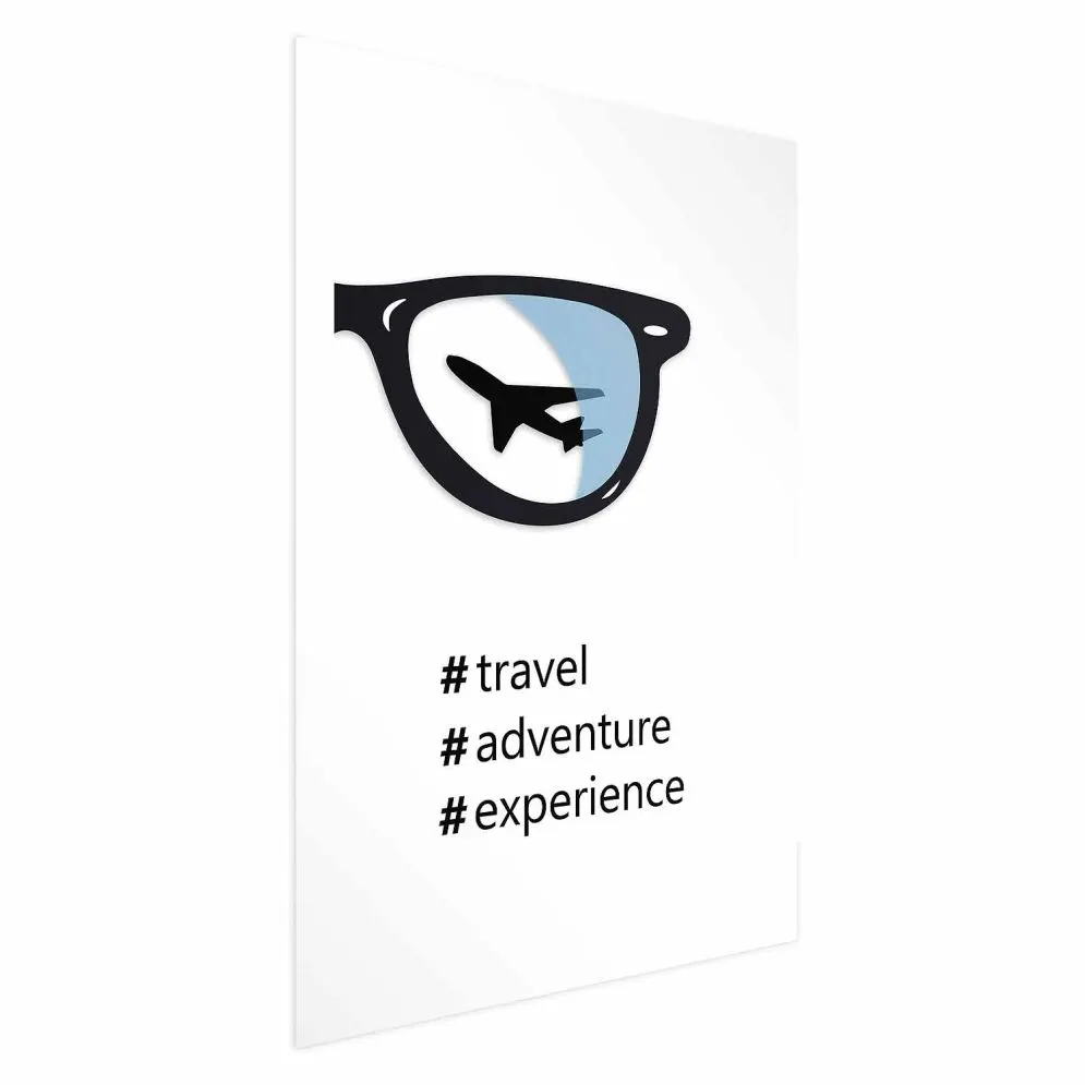 Plakat Nowe doświadczenia 40x60 cm bez ramy z marginesem | MIRAT.