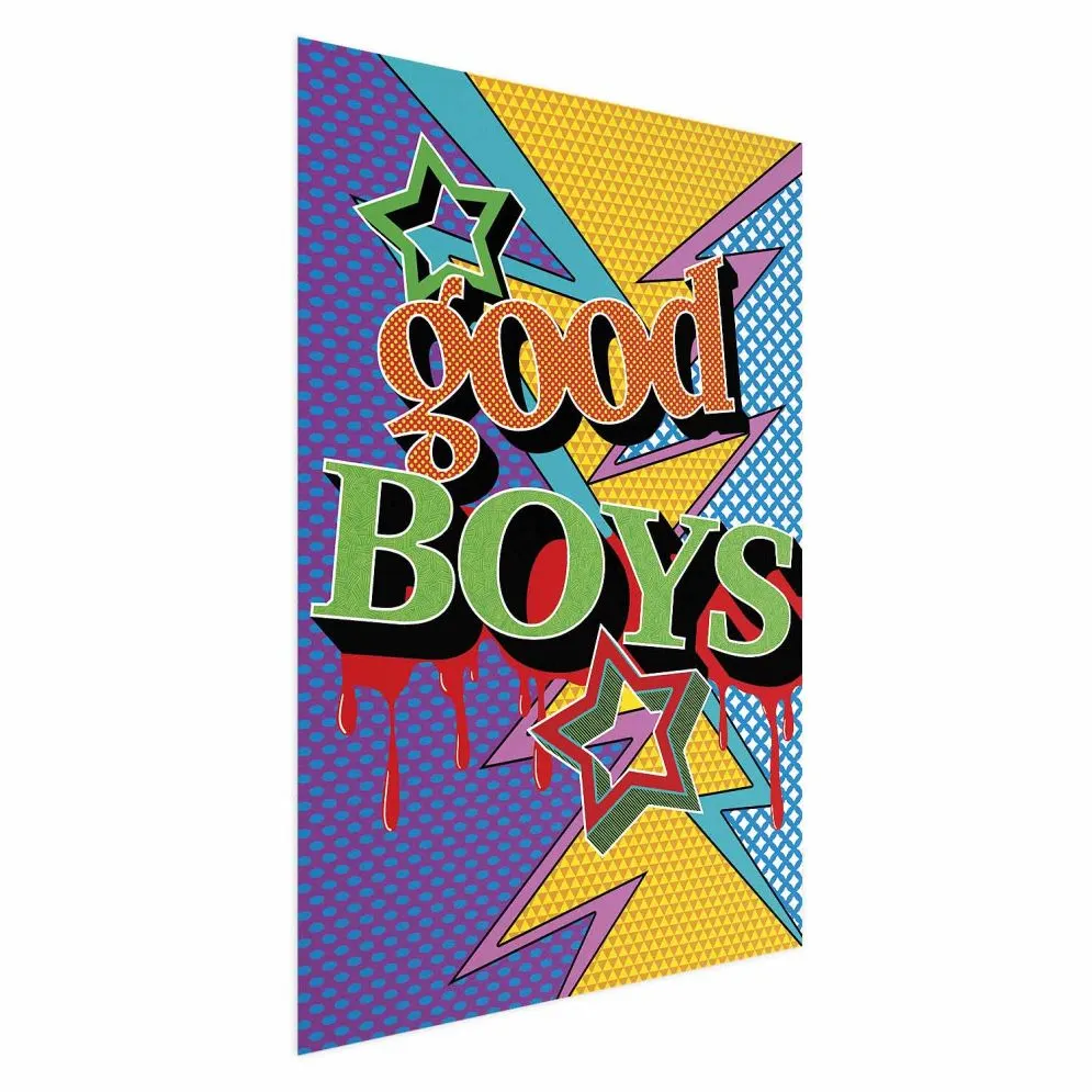 Plakat Good Boys 21x30 cm bez ramy bez marginesu | MIRAT.