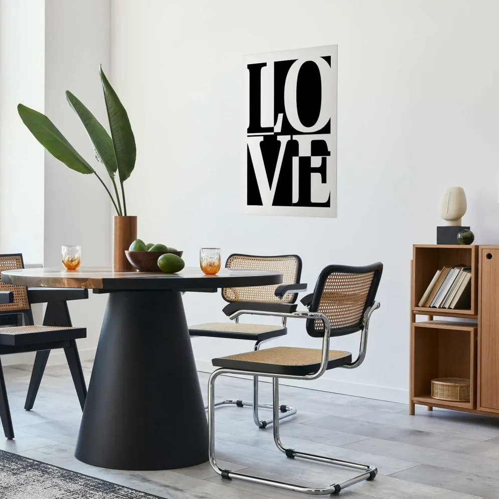 Plakat Miłość 40x60 cm bez ramy z marginesem | MIRAT.