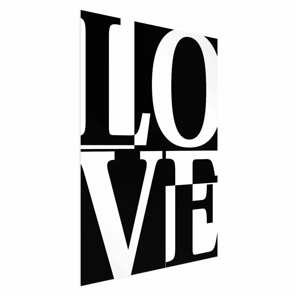 Plakat Miłość 29,7x42 cm bez ramy bez marginesu | MIRAT.