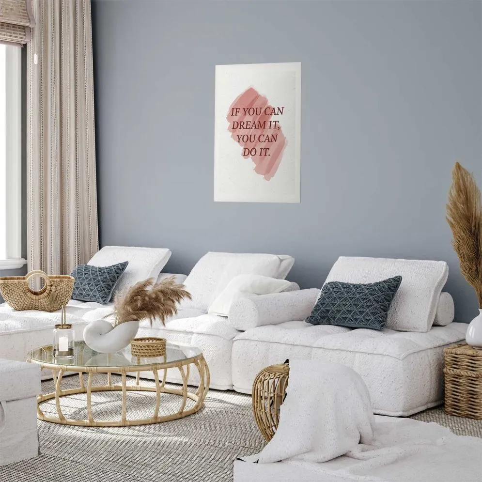 Plakat You Can Do It 21x30 cm bez ramy z marginesem | MIRAT.