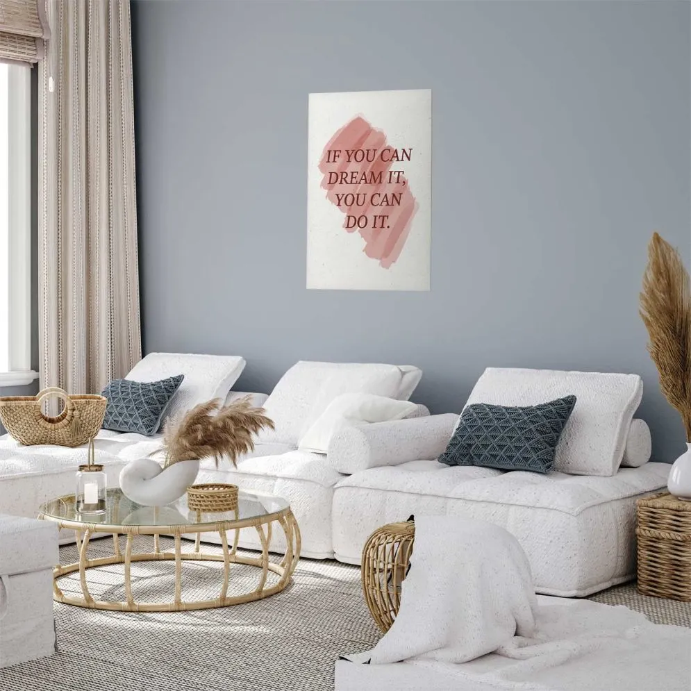 Plakat You Can Do It 60x90 cm bez ramy bez marginesu | MIRAT.