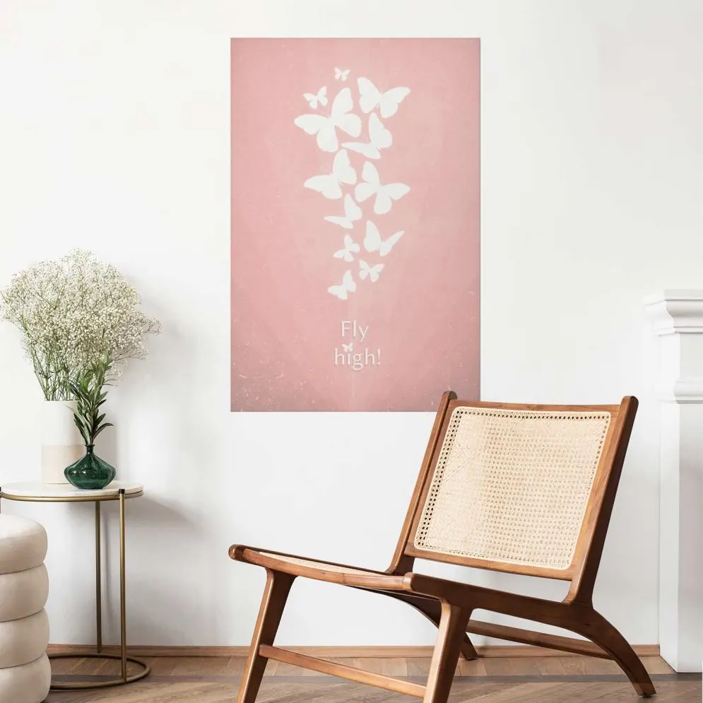 Plakat Fly High 29,7x42 cm bez ramy bez marginesu | MIRAT.