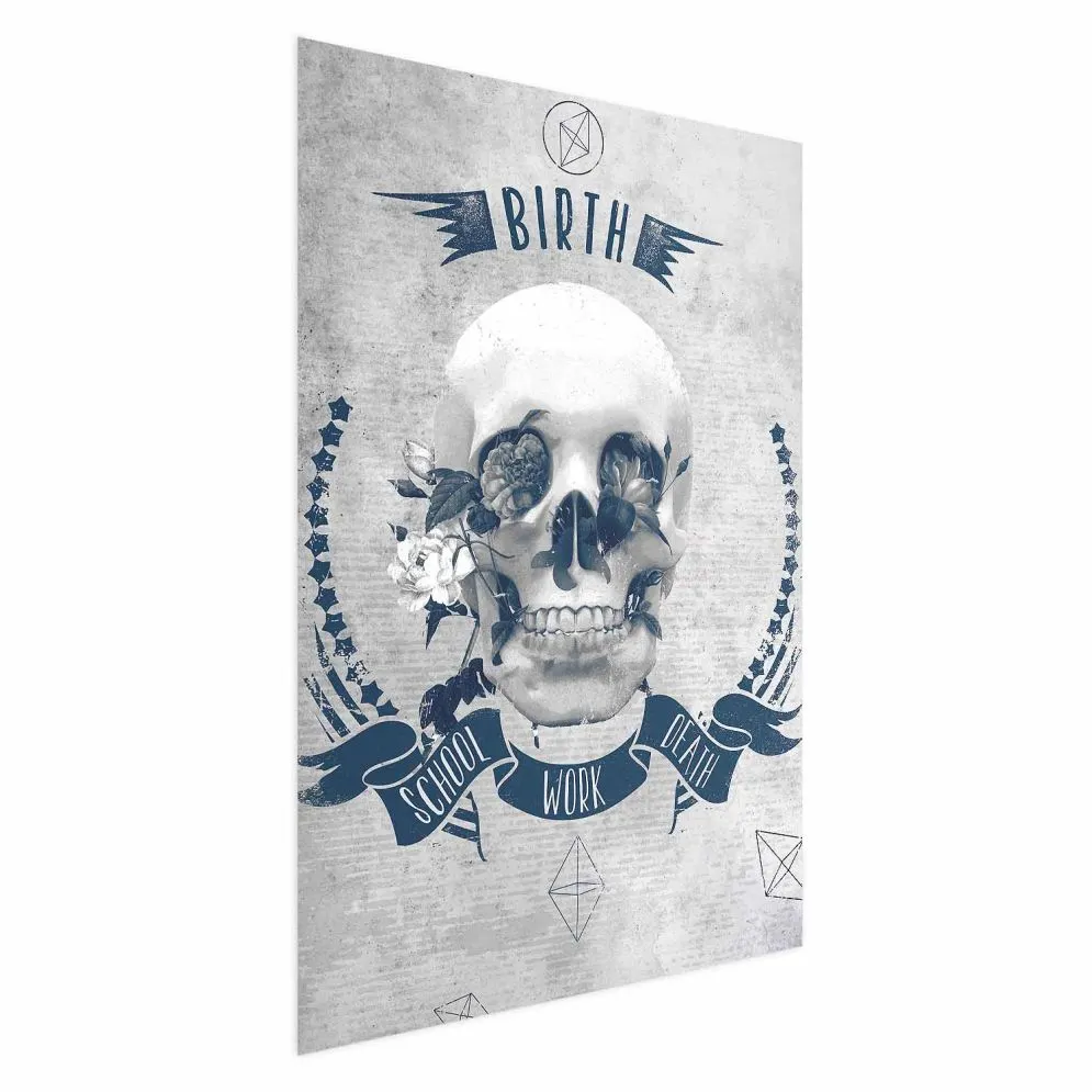 Plakat Life Is Brutal 60x90 cm bez ramy bez marginesu | MIRAT.