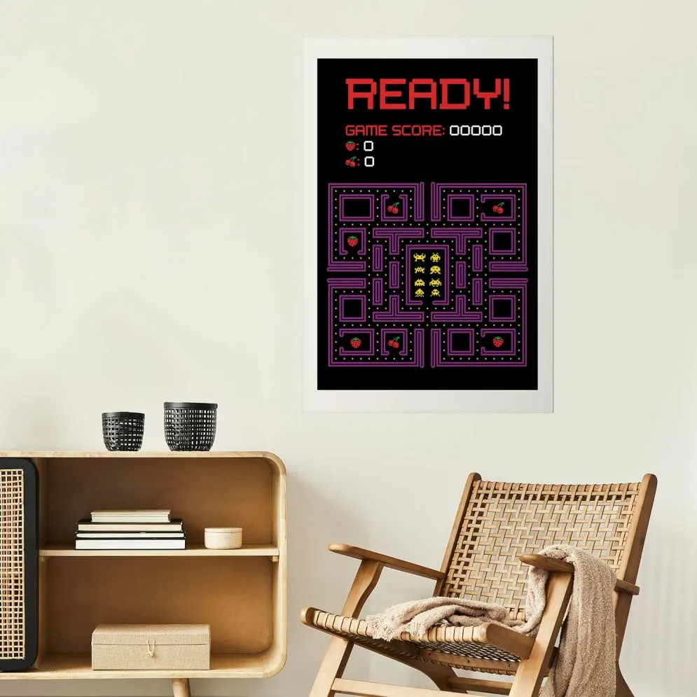 Plakat Ready 29,7x42 cm bez ramy z marginesem | MIRAT.