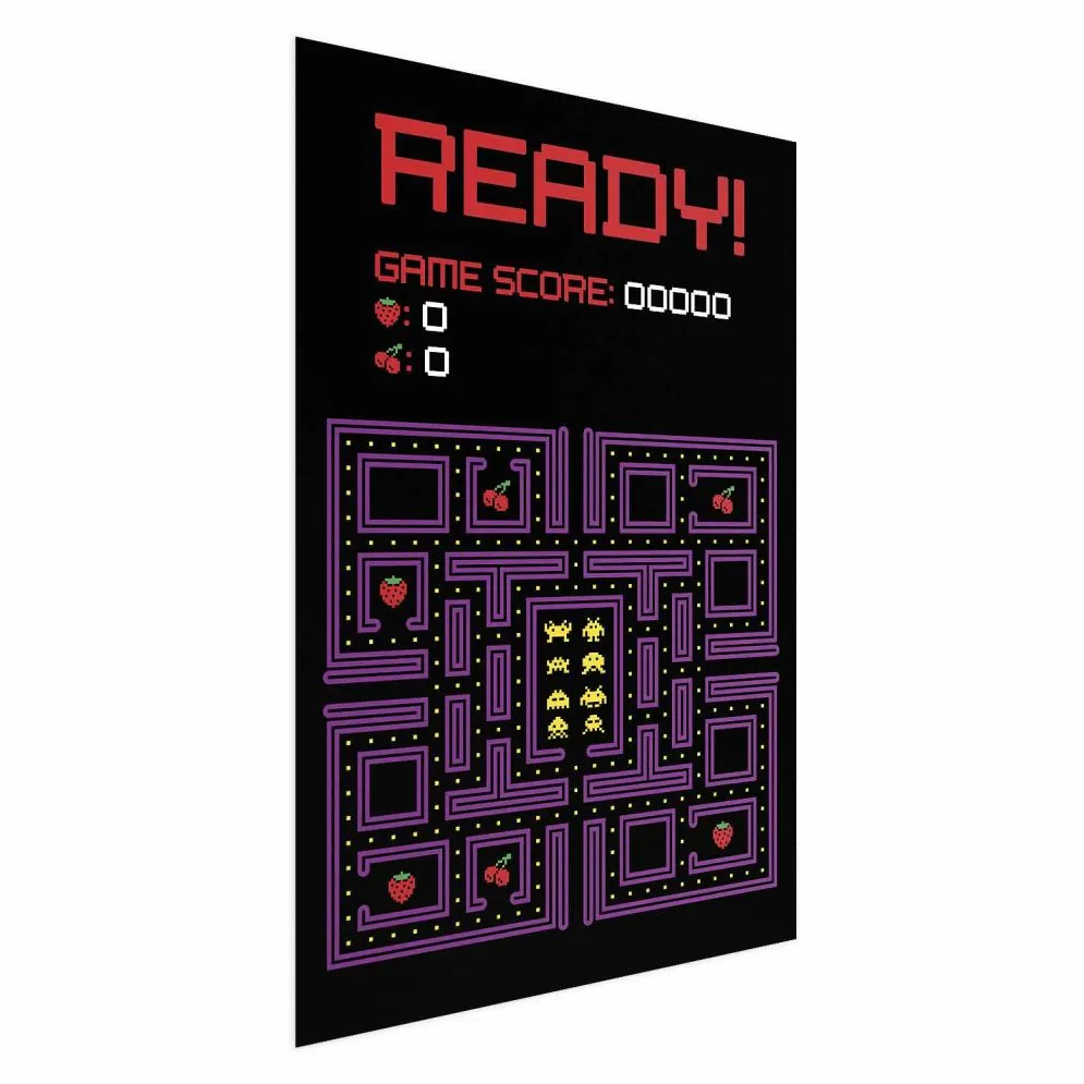 Plakat Ready 29,7x42 cm bez ramy bez marginesu | MIRAT.